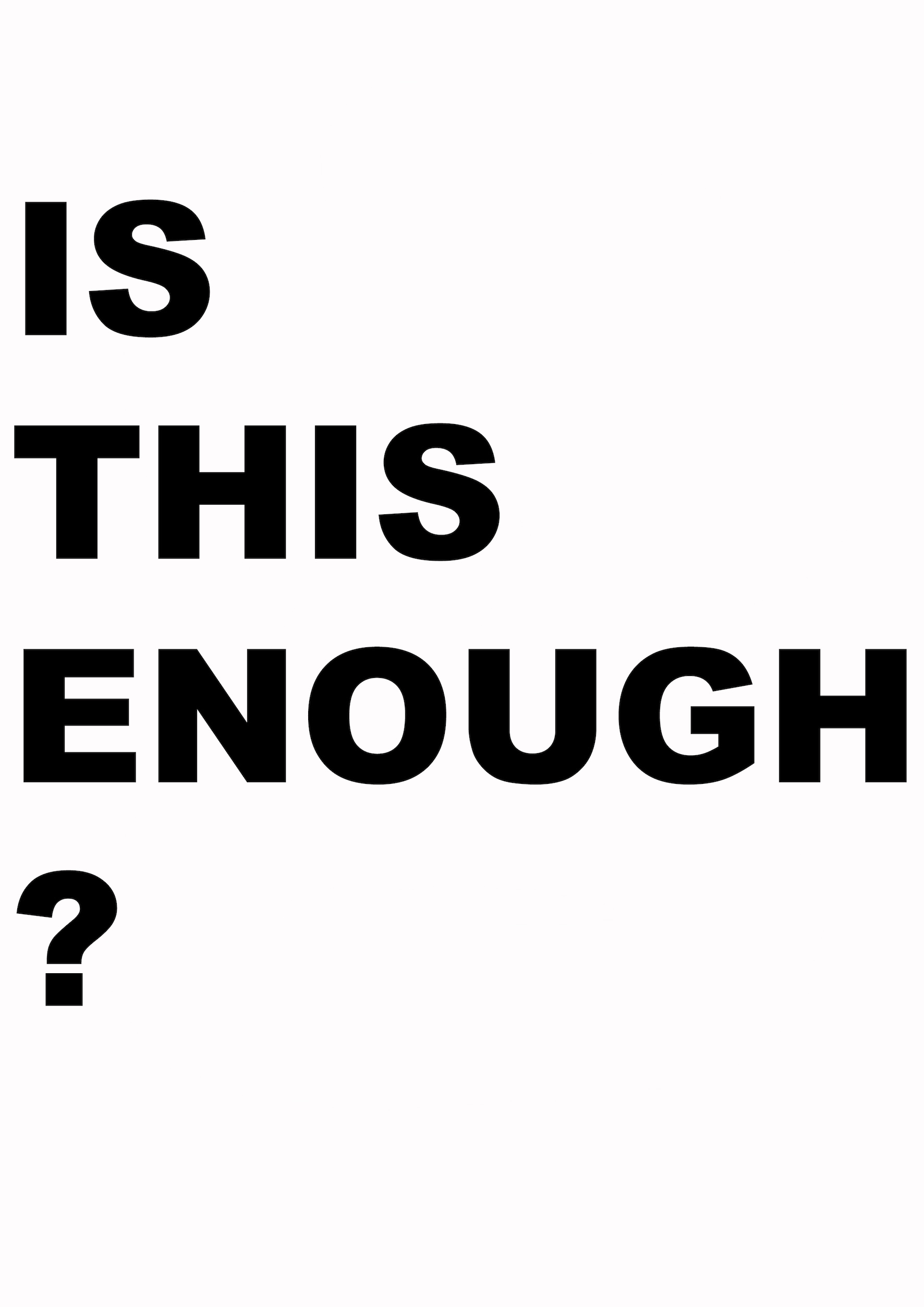 The End of Art? — is this enough