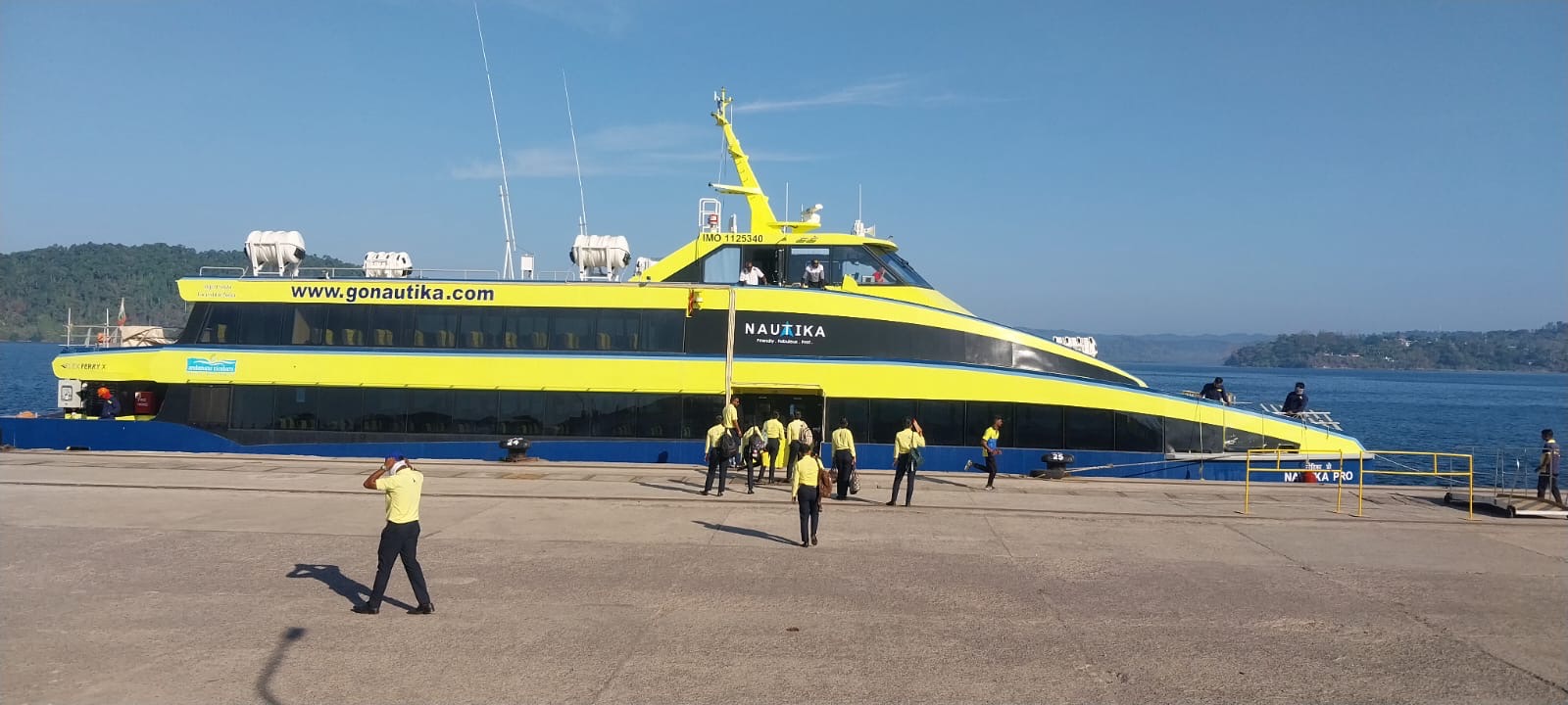 Nautika Ferry Boarding
