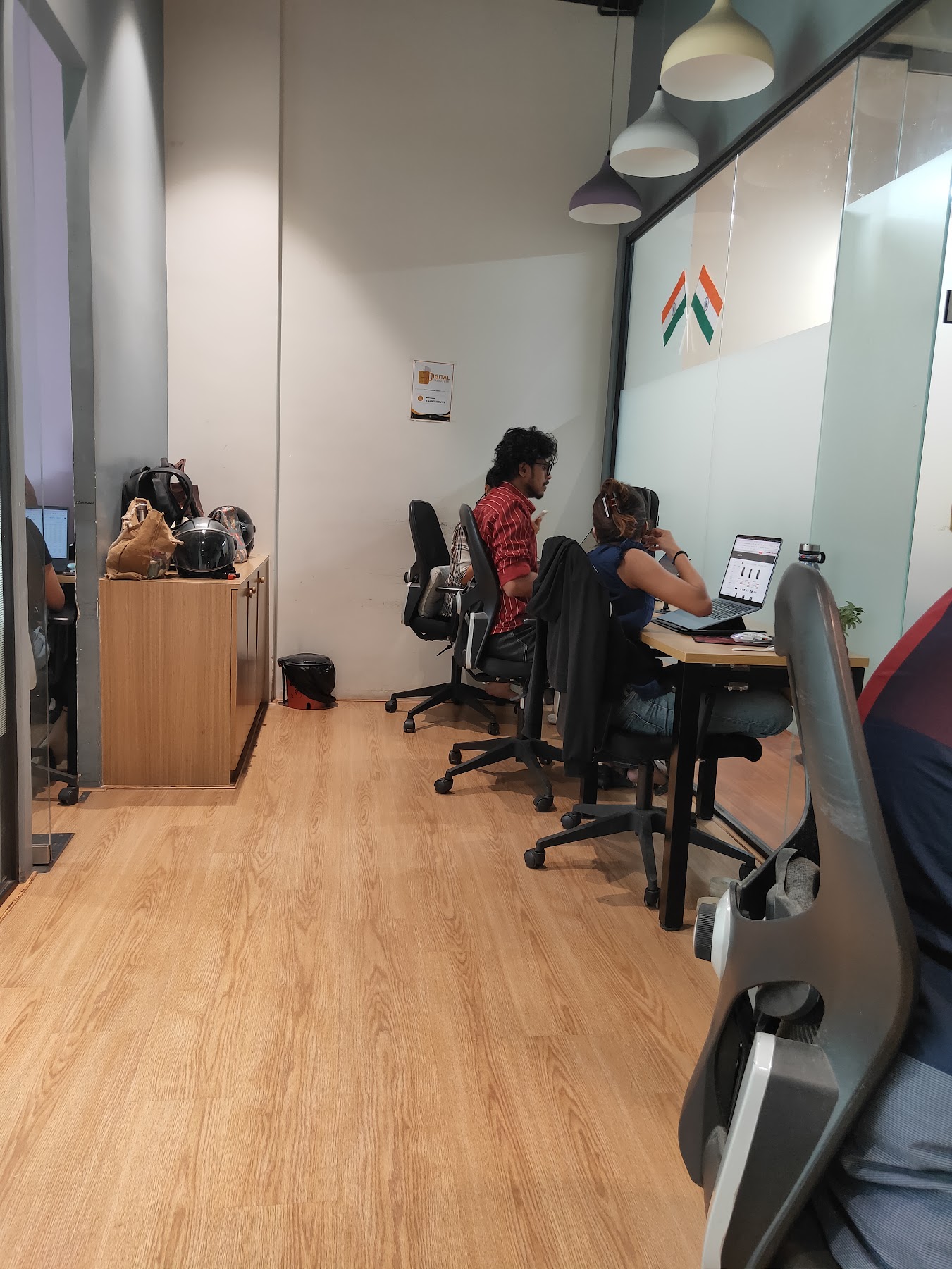 The Digital Hangover team and office