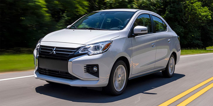 Mitsubishi Mirage G4 Silver