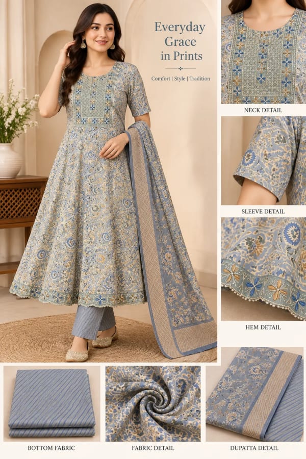 CASUAL ANARKALI — Anarkali