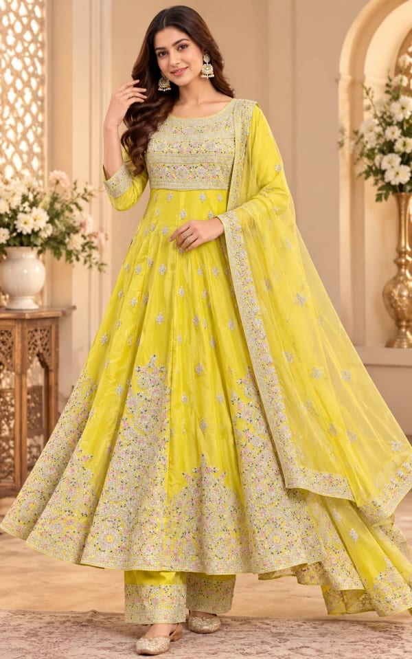 HEAVY ANARKALI SUIT — Anarkali