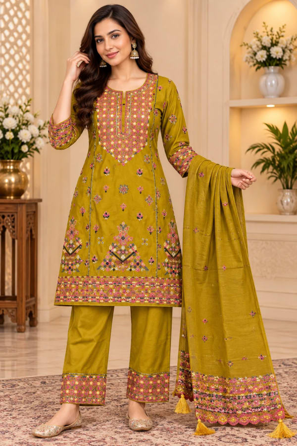 GAJJI COTTON — Straight