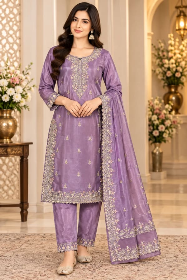 silk suit — Salwar Suit