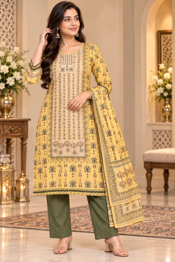 georgette synthatic — Salwar Suit