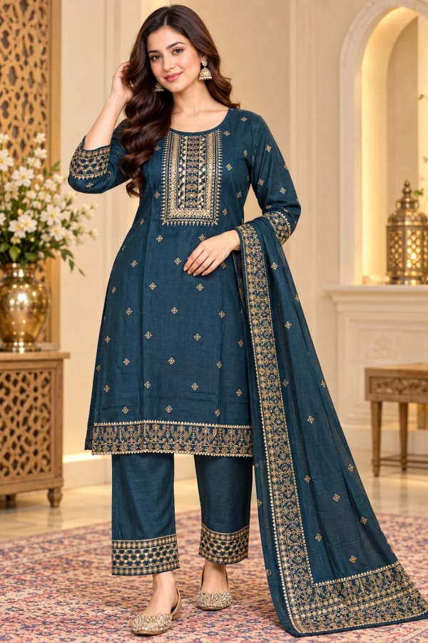 reyon kurti — Salwar Suit