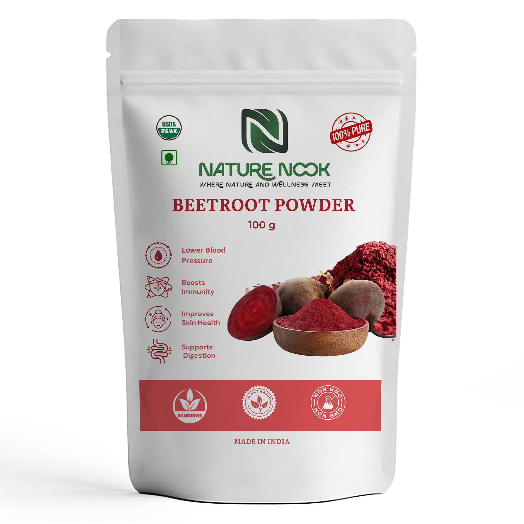 Organic Beetroot Powder (100g)