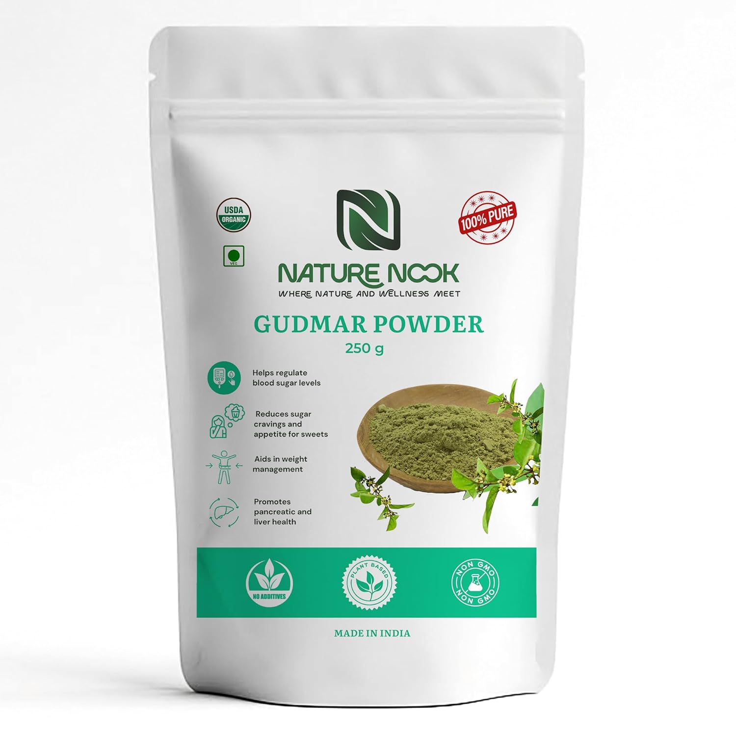 Organic Gudmar Powder (250g)