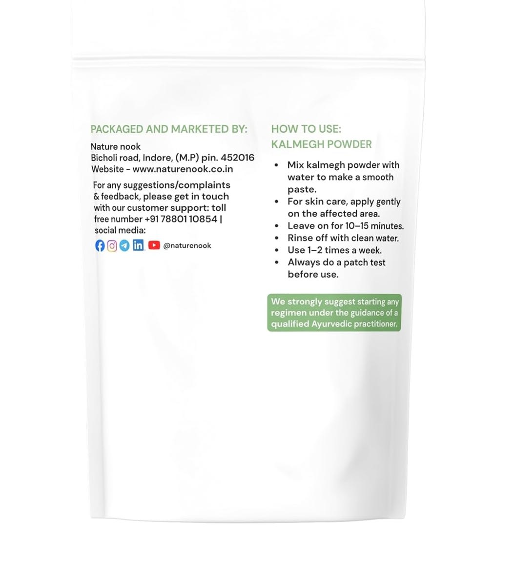 Kalmegh Powder (200g) thumbnail 2