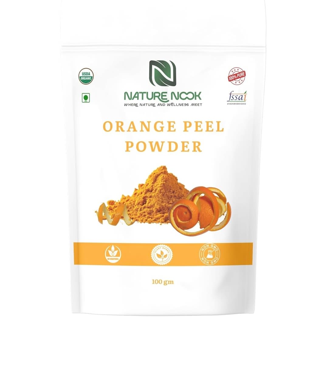 Orange Peel Powder 100 Gm for Skin and Face Care
