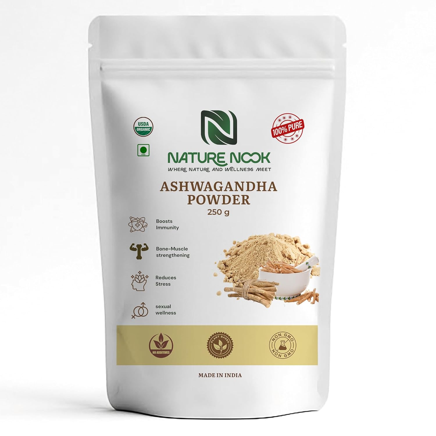 Organic Ashwagandha Powder (250g)