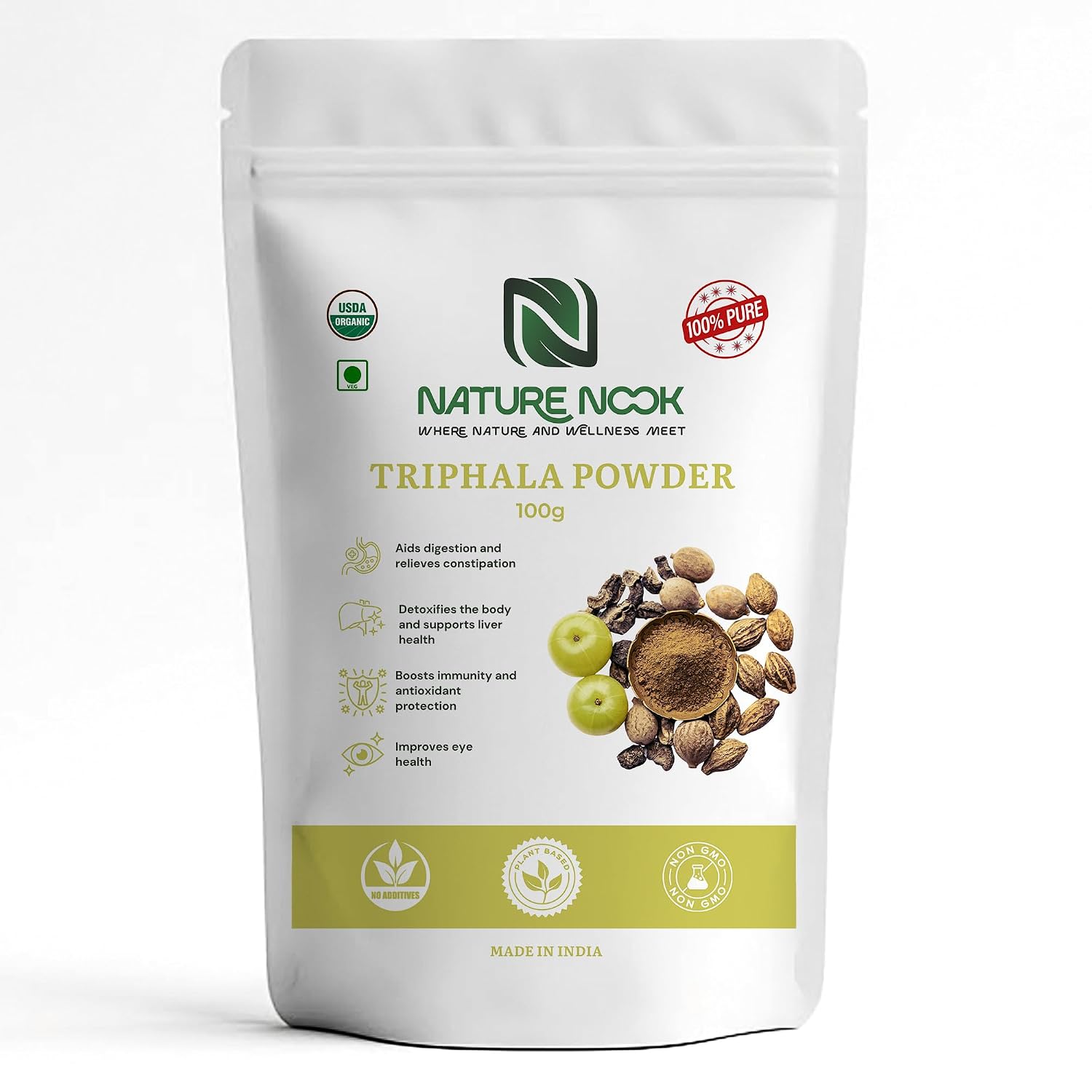 Organic Triphala Powder (100g)