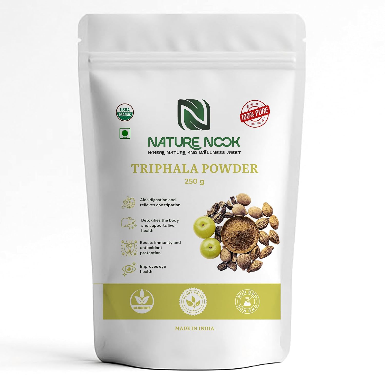 Organic Triphala Powder (250g)