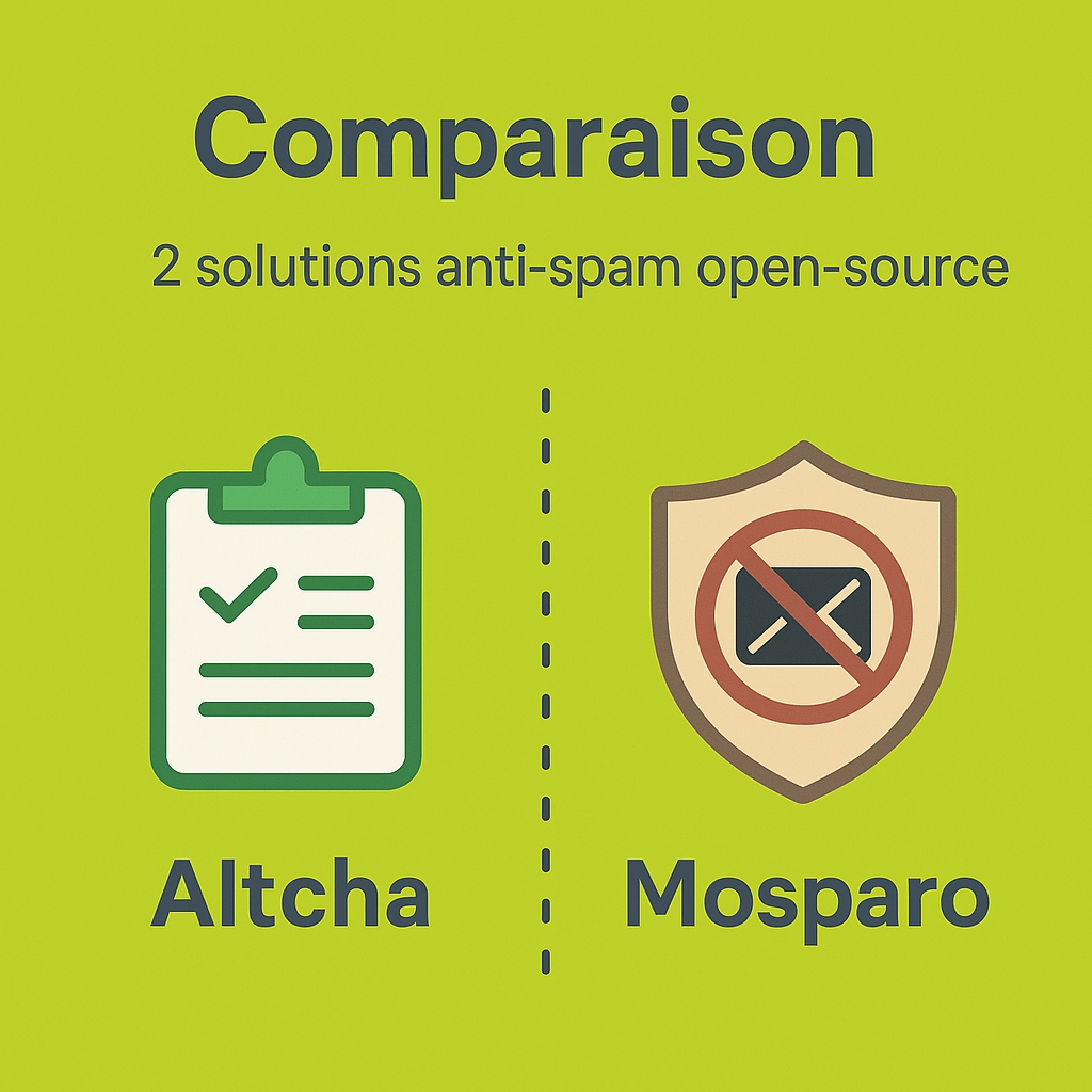 Comparaison solutions captcha open source