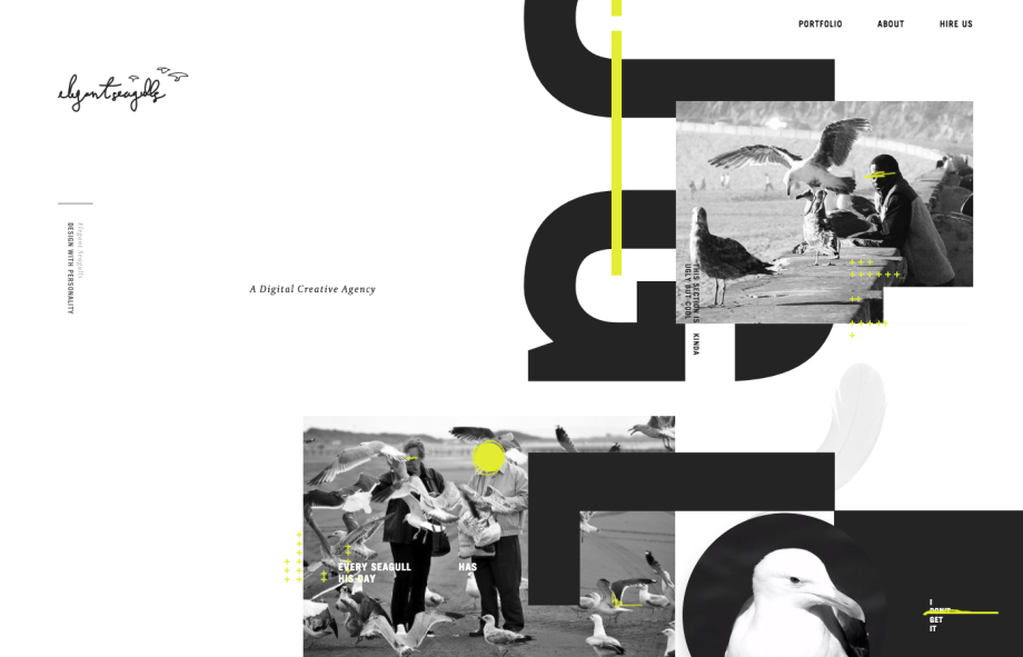 conception de sites internet : tagline minuscule