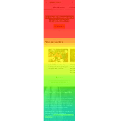 UX-ergonomie web-heatmap