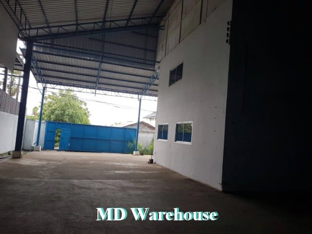 MD29 โกดังให้เช่า พื้นที่ใช้สอย 1200 ตารางเมตร อ.สามโคก ปทุมธานี