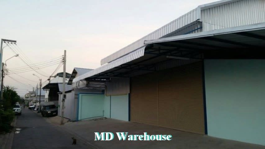 MD37 โกดังให้เช่า ขนาด 350 ตรม. ซอยสะแกงาม บางขุนเทียน