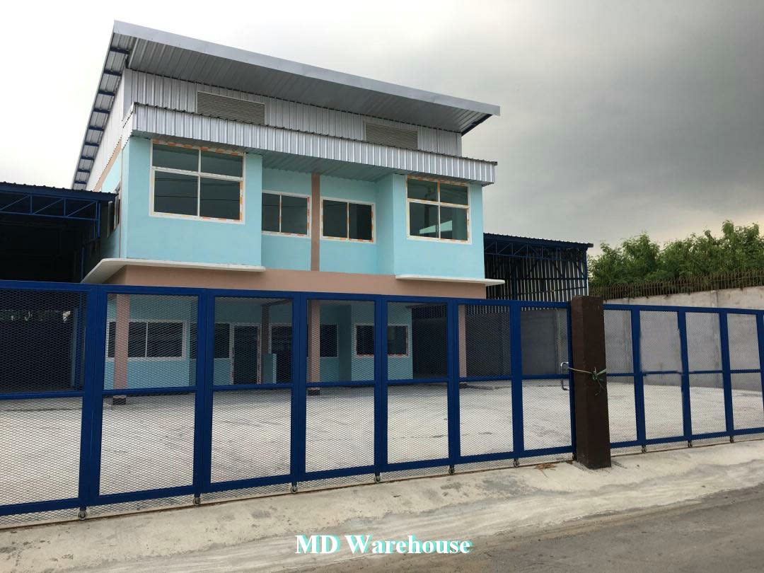MD41 ให้เช่าโกดังพร้อมออฟฟิศ พื้นที่ใช้สอย1155ตรม. ย่านเกษตร-นวมินทร์