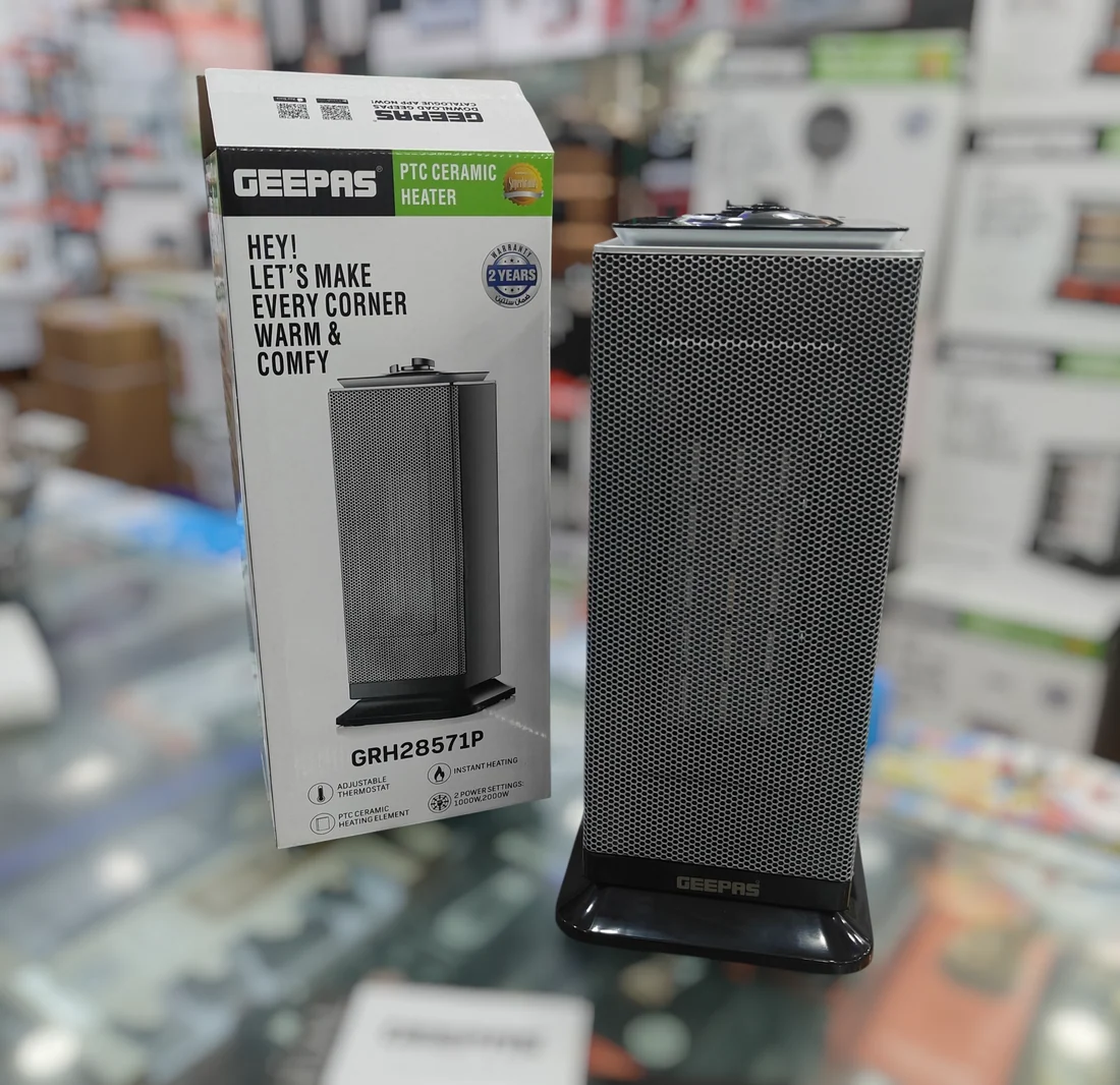 Geepas PTC Ceramic Fan Heater GRH 28571