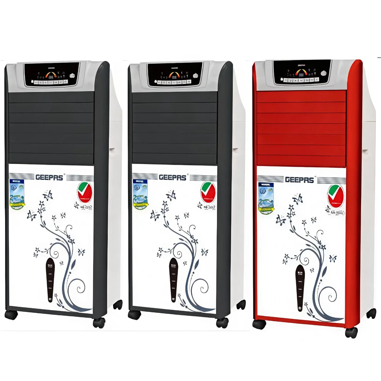 Geepas Tower Air Cooler Honeycomb With Remote & LED Screen