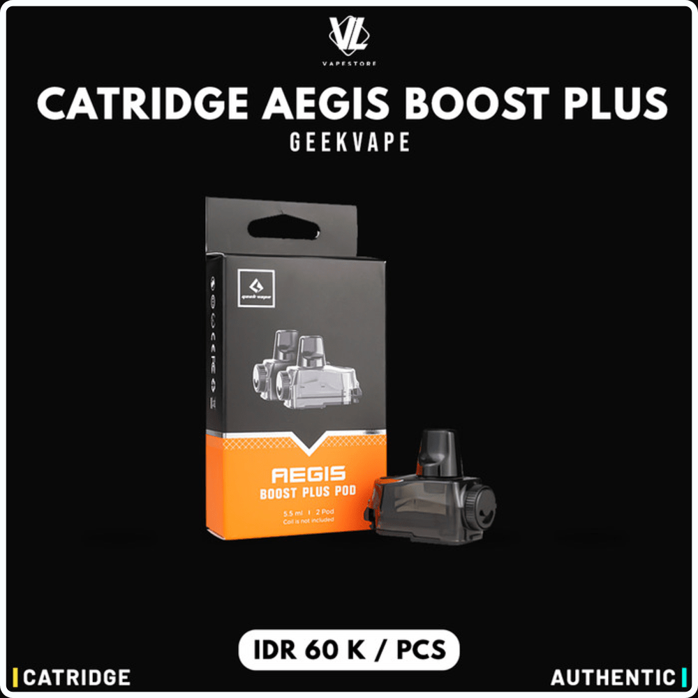 Jual Catridge Aegis Boost Plus Authentic By Geekvape - Tank Boost Plus ...