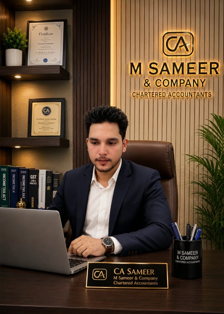 CA Sameer ilahi — Chartered Accountant, GuideFinTax