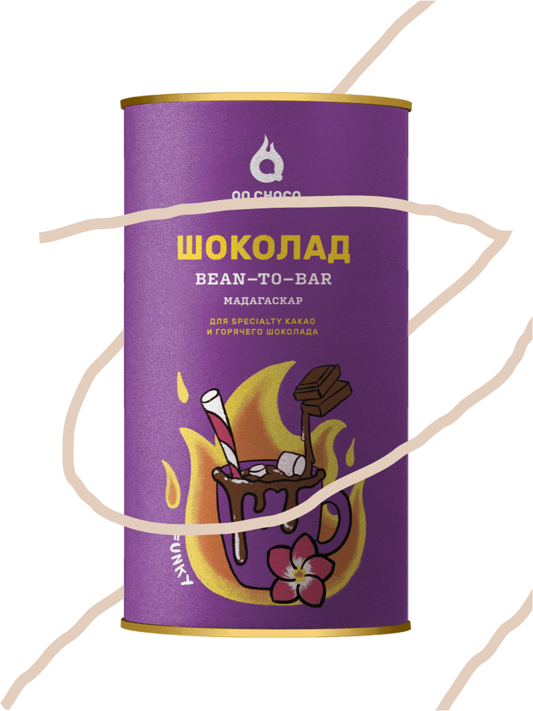 Шоколадная стружка Bean-to-bar Мадагаскар