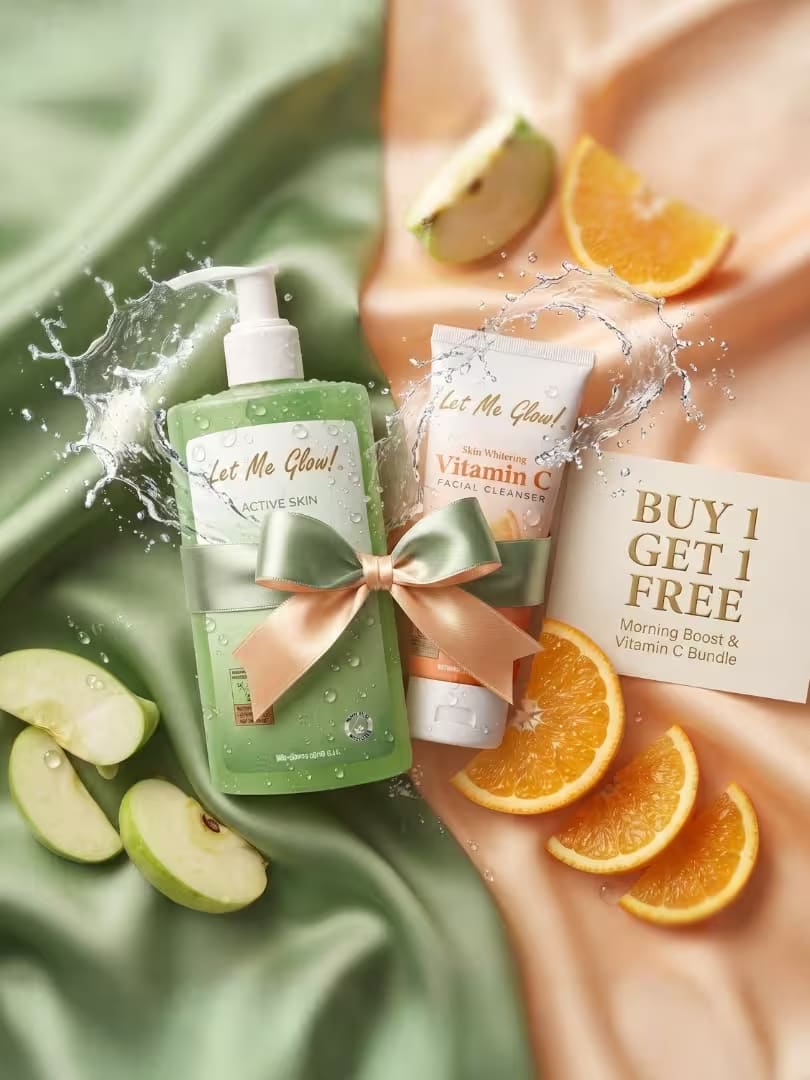 Morning Boost Shower Gel & Vitamin C Facewash Combo — view 1