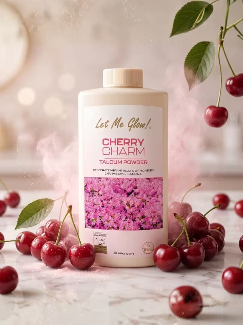 Cherry Charm Talcum Powder — view 2