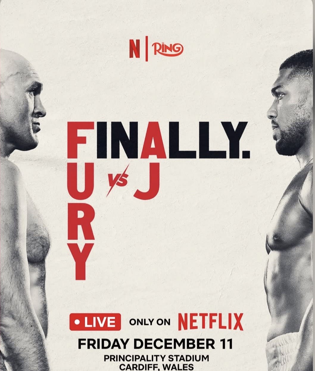 FURY V JOSHUA IS FINALLY ON