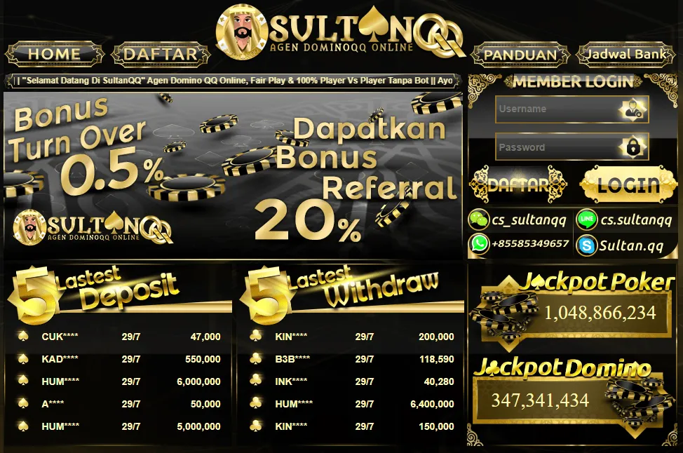 SultanQQ, situs judi online, dominoqq