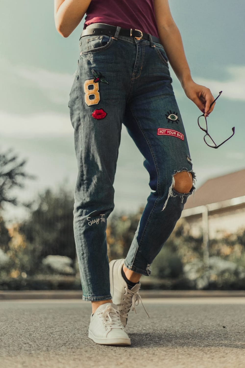 Acne Studios 1996 straight vintage wash denim jeans