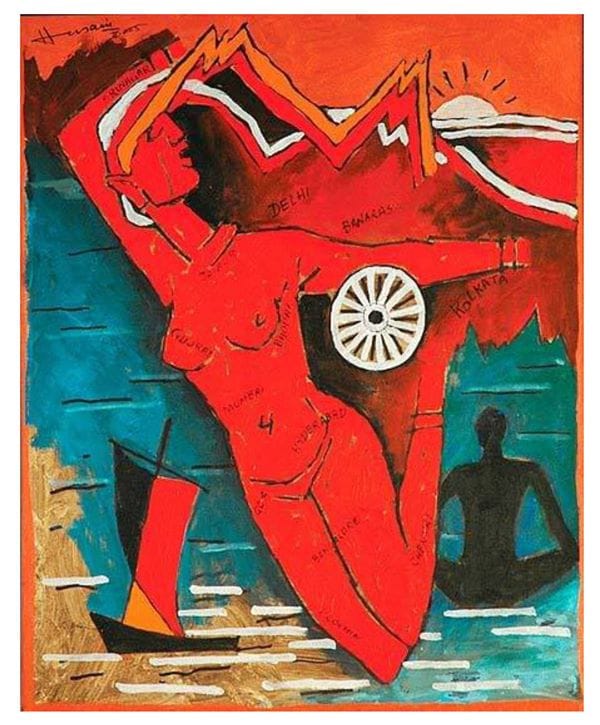 Controversial Paintings of M F Husain