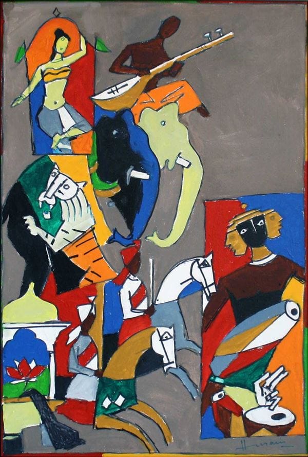 Controversial Paintings of M F Husain