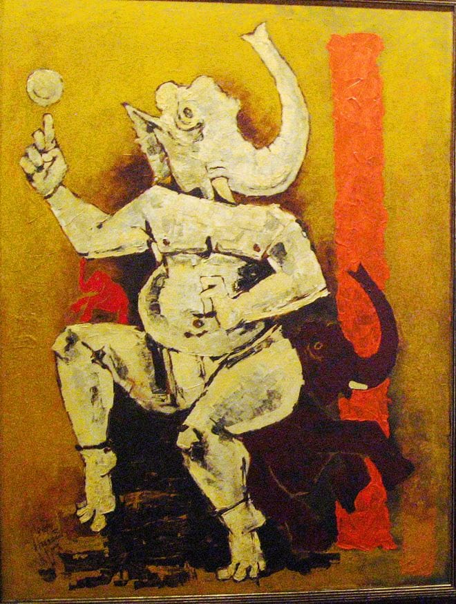 Controversial Paintings of M F Husain