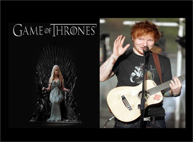 Fans Go Crazy Over Ed Sheeran’s Cameo in Upcoming 7th Season of Game of Thrones.