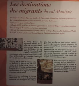 12. Nello stesso museo, si trova difficoltà a spiegare l'orientamento all'area germanica dei traffici savoiardi seicenteschi.