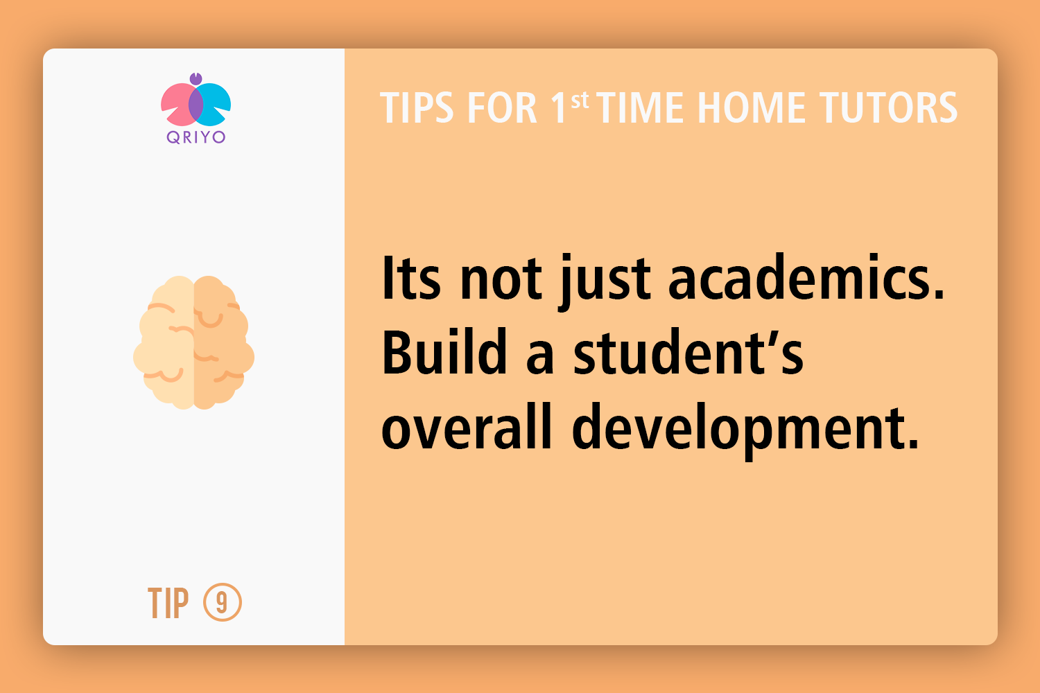 Help in overall development of the student.