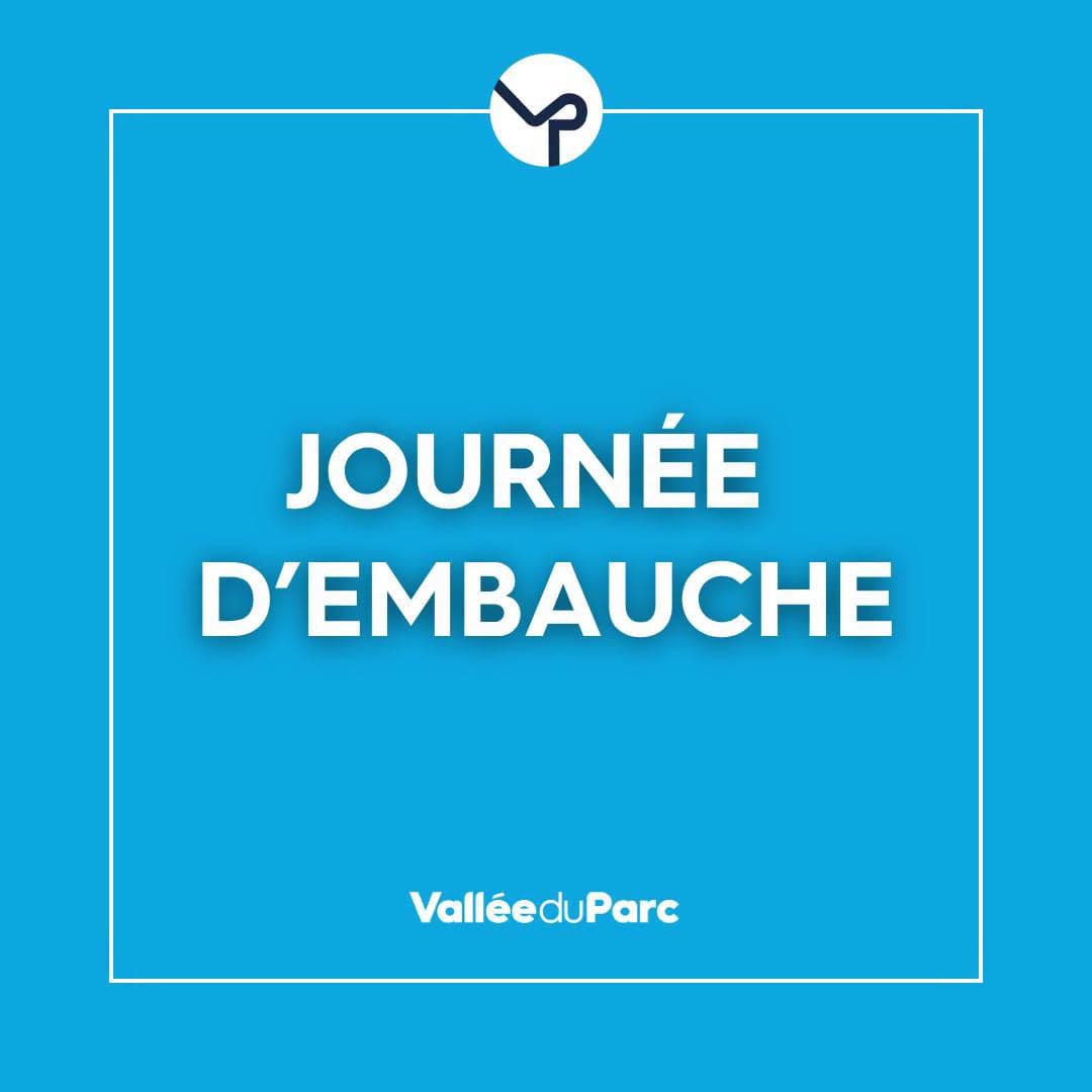 Journée d'embauche - samedi 24 octobre