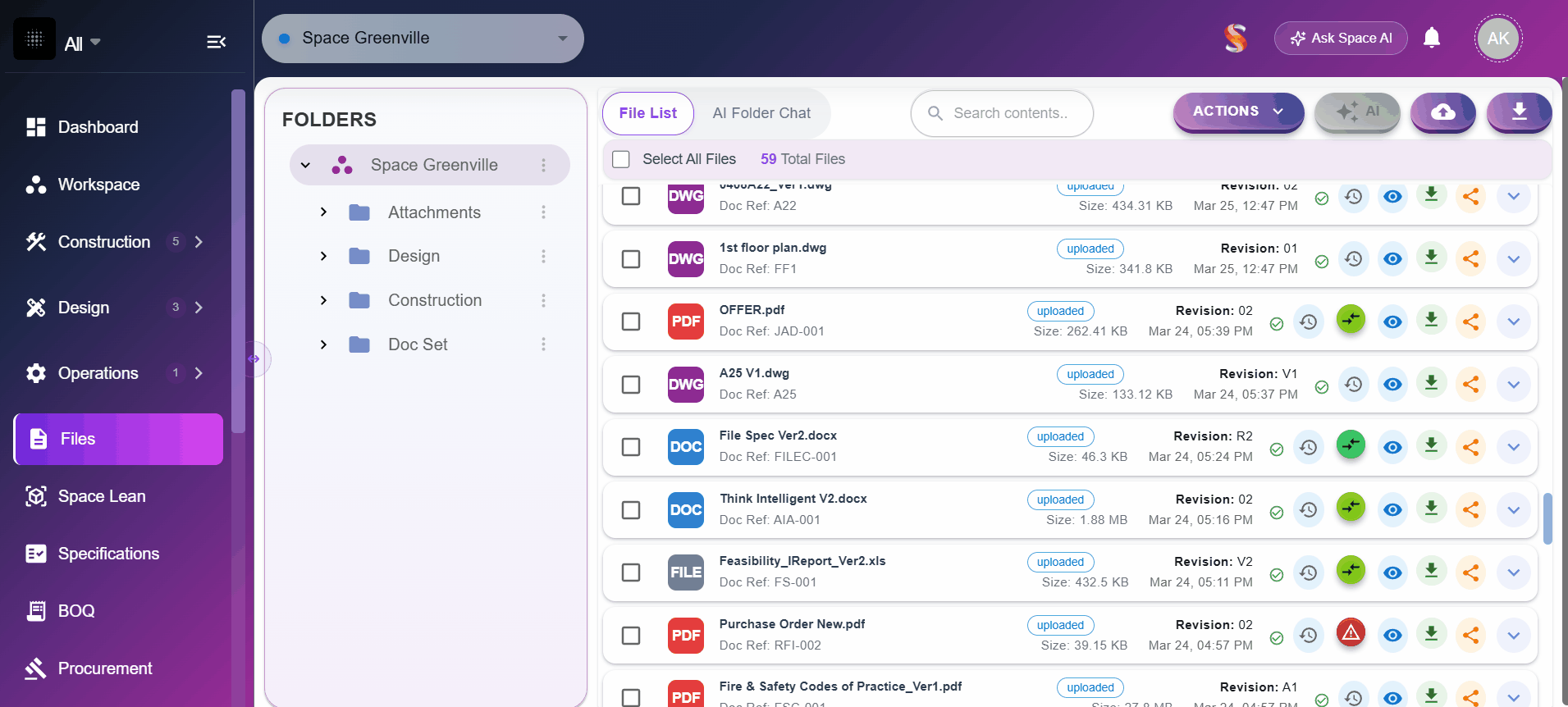 SPACE AI Dashboard