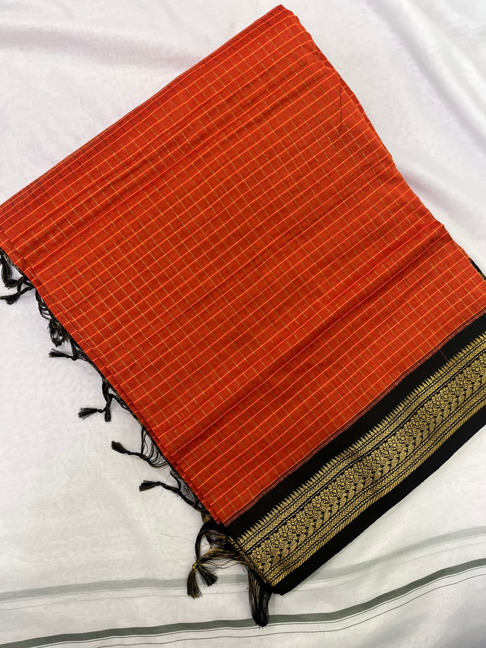 Kalyani — Orange with black border — photo 3