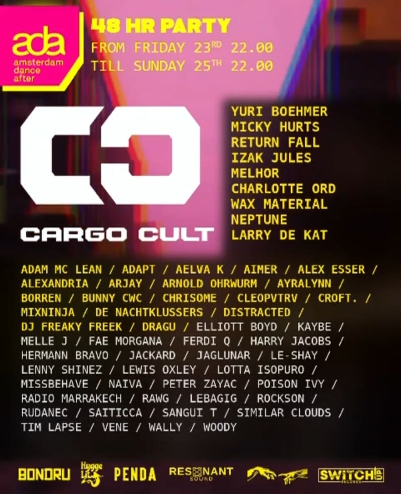 Cargo Cult 48 hourse after party
