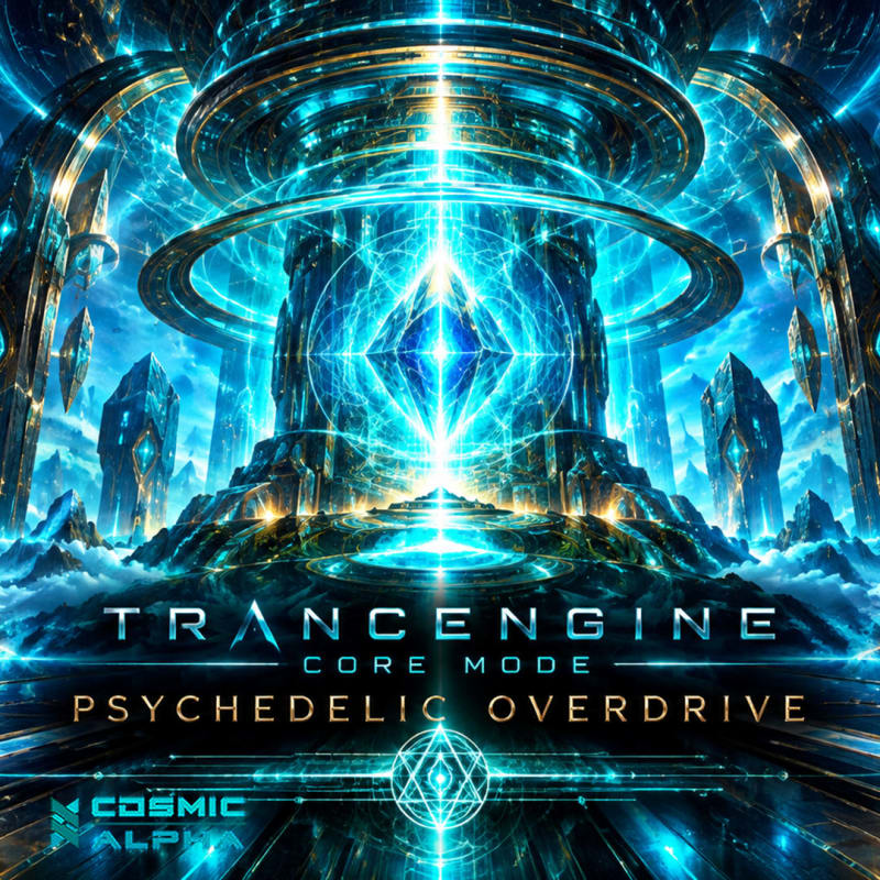 TrancEngine Core Mode - Psychedelic Overdrive @Trance21Radio - C0SM1C-4LPH4