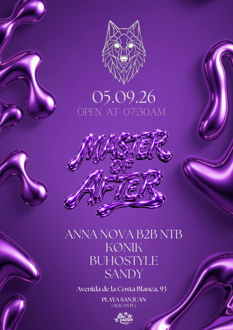 MASTER OF AFTER MATINAL 5 DE SEPTIEMBRE