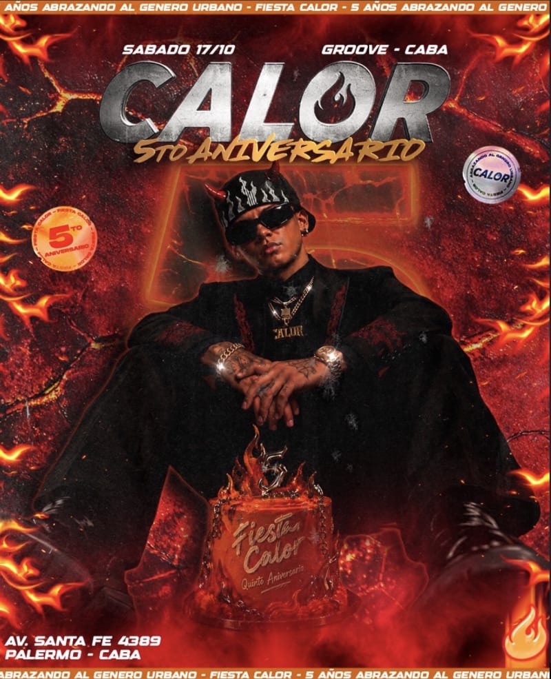 5to ANIVERSARIO - Fiesta Calor
