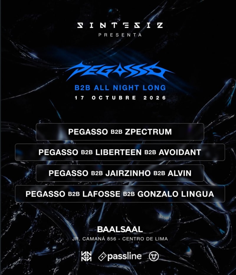 PEGASSO all night lobg B2B