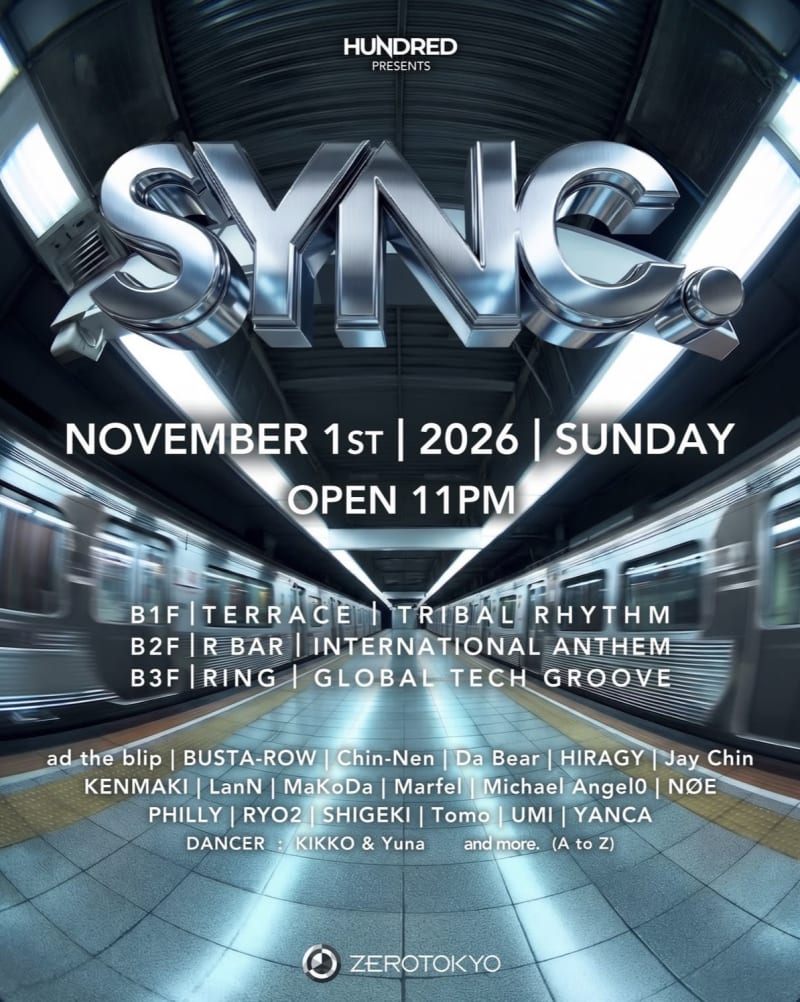 Sync @ Zero Tokyo