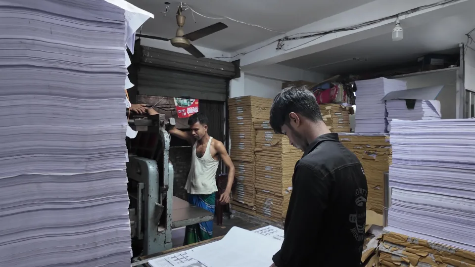 Paper and packaging production