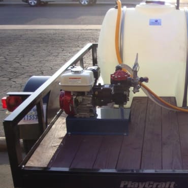 225 Gallon Single Axle Spray Trailer